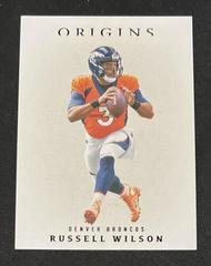 Russell Wilson #BLS-18 Football Cards 2022 Panini Origins Blank Slate Prices