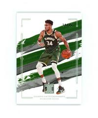 Giannis Antetokounmpo [Holo Silver] #10 Basketball Cards 2020 Panini Impeccable Prices