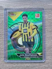 Jude Bellingham [Green Wave] #42 Soccer Cards 2022 Topps Finest Bundesliga Prices