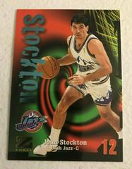 John Stockton #12 Basketball Cards 1997 Skybox Z Force Prices