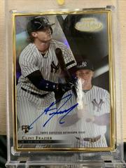 Clint Frazier [Black] #FA-CF Baseball Cards 2018 Topps Gold Label Framed Autograph Prices