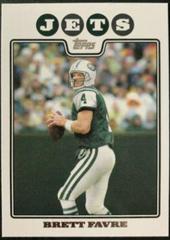 Brett Favre [Jets] #34 Football Cards 2008 Topps Prices