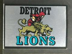 Detroit Lions Football Cards 1960 Topps Metallic Stickers Prices