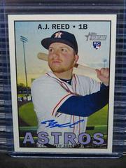 A.J. Reed Baseball Cards 2016 Topps Heritage Real One Autographs Prices