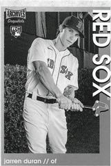 Jarren Duran [Black & White] #7 Baseball Cards 2022 Topps Archives Snapshots Prices
