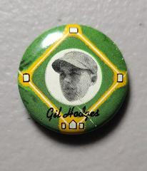 Gil Hodges Baseball Cards 1956 Yellow Basepath PM15 Pins Prices