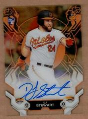 DJ Stewart [Orange] #DS Baseball Cards 2019 Topps High Tek Autographs Prices