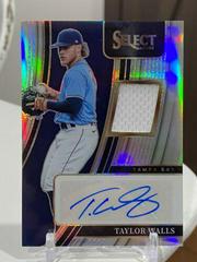 Taylor Walls [Holo] Baseball Cards 2022 Panini Select Signatures Prices