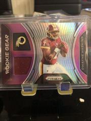 Dwayne Haskins [Pink] #RG-DH Football Cards 2019 Panini Prizm Rookie Gear Prices
