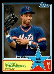 Darryl Strawberry [Black] Baseball Cards 2018 Topps 1983 Baseball All Stars Prices