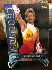 Alundra Blayze [Blue] #7 Wrestling Cards 2017 Topps Legends of WWE Prices