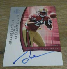 Frank Gore #SS-FG Football Cards 2005 SP Authentic Scripts for Success Autograph Prices