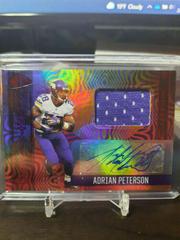 Adrian Peterson #IJ-AP Football Cards 2021 Panini Illusions Immortalized Jersey Autographs Prices