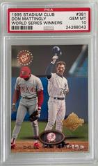 Don Mattingly [World Series Winners] #381 Baseball Cards 1995 Stadium Club Prices