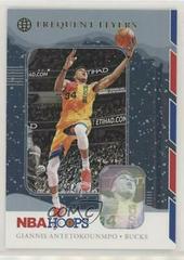 Giannis Antetokounmpo [Winter] Basketball Cards 2019 Panini Hoops Frequent Flyers Prices