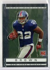 Andre Brown #111 Football Cards 2009 Topps Platinum Prices