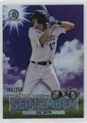 Zac Veen [Mega Box Mojo Purple] #SOS-10 Baseball Cards 2023 Bowman Sights on September Prices