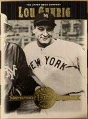 Lou Gehrig #48 Baseball Cards 2001 Upper Deck Hall of Famers Prices