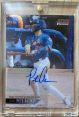 Pete Alonso [Red Refractor] #SCCBA-PA Baseball Cards 2021 Stadium Club Chrome Autographs Prices