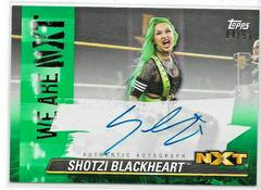 Shotzi Blackheart [Green] Wrestling Cards 2021 Topps WWE We Are NXT Autographs Prices