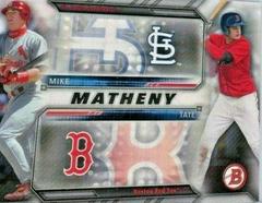 Mike Matheny, Tate Matheny #FT-M Baseball Cards 2016 Bowman Family Tree Prices