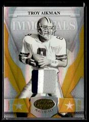 Troy Aikman [Mirror Gold Material] #251 Football Cards 2008 Leaf Certified Materials Prices