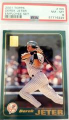 Derek Jeter [Employee Set] #100 Baseball Cards 2001 Topps Prices