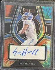 Sam Howell [Tie Dye] #RS-SHO Football Cards 2022 Panini Select Draft Picks Rookie SIgnatures Prices