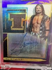 AJ Styles [Purple] #T-AJ Wrestling Cards 2020 Topps WWE Fully Loaded Table Relics Autographs Prices