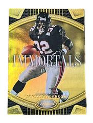 Jamal Anderson [Gold] #I-12 Football Cards 2023 Panini Certified Immortals Prices