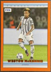 Weston McKennie [Orange] #24 Soccer Cards 2022 Panini Donruss 1992 Tribute Prices