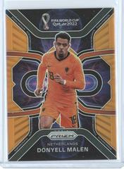 Donyell Malen [Orange] #16 Soccer Cards 2022 Panini Prizm World Cup Phenomenon Prices