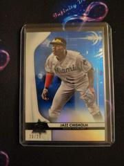 Jazz Chisholm [Blue Refractor] Baseball Cards 2020 Bowman Sterling Prices