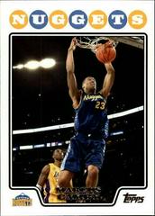 Marcus Camby Basketball Cards 2008 Topps Prices