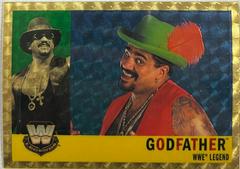 Godfather [Superfractor] Wrestling Cards 2006 Topps Heritage Chrome WWE Prices