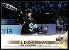 Oliver Bjorkstrand Hockey Cards 2022 Upper Deck UD Canvas Prices