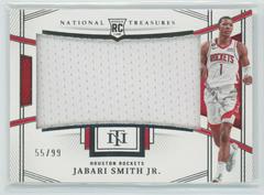Jabari Smith Jr. [Patch Autograph] #121 Basketball Cards 2022 Panini National Treasures Prices