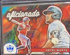 Ketel Marte [Blue] Baseball Cards 2022 Panini Diamond Kings Aficionado Prices
