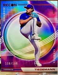 Ricky Tiedemann [Red] #5 Baseball Cards 2023 Panini Chronicles Recon Prices