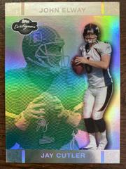 Jay Cutler #9 Football Cards 2007 Topps CO Signers Prices