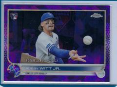 Bobby Witt Jr. [Purple] #US113 Baseball Cards 2022 Topps Chrome Update Sapphire Prices
