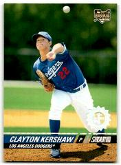 Clayton Kershaw [Throwing Fastball 1st Day Issue Retail] Baseball Cards 2008 Stadium Club Prices