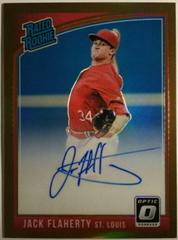 Jack Flaherty [Bronze] #RRS-JF Baseball Cards 2018 Panini Donruss Optic Rated Rookie Signatures Prices