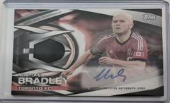 Michael Bradley [Gold Autograph] Soccer Cards 2015 Topps MLS Prices