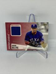 Adrian Beltre [150th Anniversary] #AB Baseball Cards 2019 Topps Major League Material Prices
