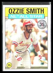 Ozzie Smith Baseball Cards 2021 Topps 1986 All Star Baseball 35th Anniversary Prices