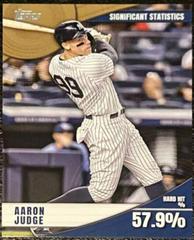 Aaron Judge [Gold] #SS-15 Baseball Cards 2022 Topps Significant Statistics Prices