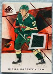 Kirill Kaprizov [Red Fragment] #10 Hockey Cards 2021 SP Game Used Prices
