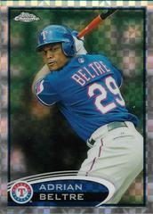 Adrian Beltre #132 Baseball Cards 2012 Topps Chrome Prices