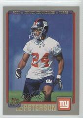 Will Peterson #346 Football Cards 2001 Topps Prices